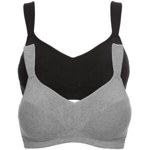 bonprix Reggiseno senza ferretto con cotone biologico (pacco da 2) 95 bonprix Reggiseno senza ferretto con cotone biologico (pacco da 2) 95