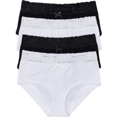 bonprix Culotte a vita alta (pacco da 4) 46 bonprix Culotte a vita alta (pacco da 4) 46