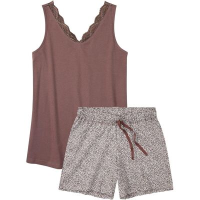 bonprix Pigiama estivo con pizzo delicato 50 bonprix Pigiama estivo con pizzo delicato 50