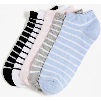 bonprix Calzini per sneakers con cotone biologico (pacco da 5 paia) 31 bonprix Calzini per sneakers con cotone biologico (pacco da 5 paia) 31