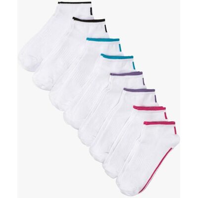 bonprix Calzini per sneakers con cotone biologico (pacco da 8 paia) 35 bonprix Calzini per sneakers con cotone biologico (pacco da 8 paia) 35