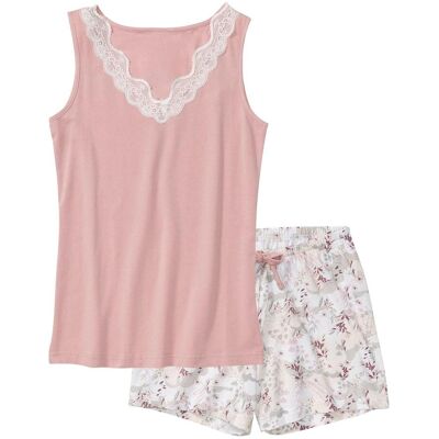 bonprix Pigiama estivo con pizzo raffinato 54 bonprix Pigiama estivo con pizzo raffinato 54