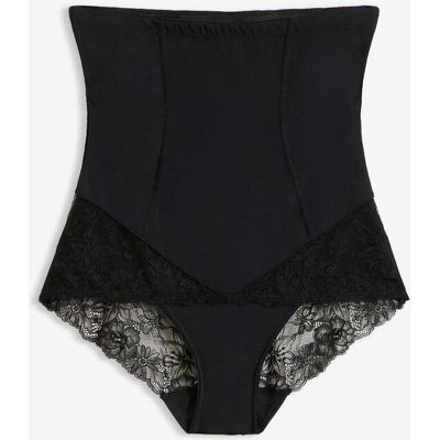 bonprix Culotte a vita alta con pizzo e effetto modellante medio 50 bonprix Culotte a vita alta con pizzo e effetto modellante medio 50