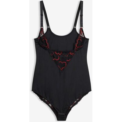 bonprix Body con pizzo e effetto modellante leggero 46 bonprix Body con pizzo e effetto modellante leggero 46