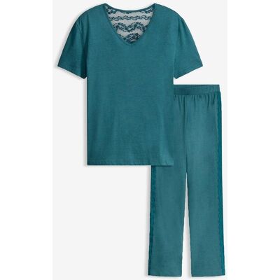 bonprix Pigiama con viscosa e pizzo 58 bonprix Pigiama con viscosa e pizzo 58