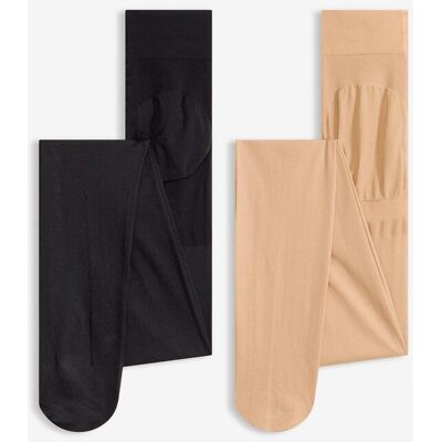 bonprix Collant modellanti 30 DEN (pacco da 2) 42 bonprix Collant modellanti 30 DEN (pacco da 2) 42