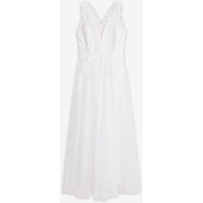 bonprix Abito da sposa con tulle e pizzo 46 bonprix Abito da sposa con tulle e pizzo 46