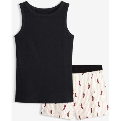 bonprix Pigiama estivo con top a costine 50 bonprix Pigiama estivo con top a costine 50