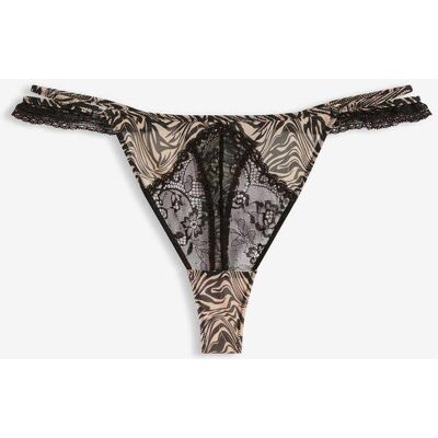 bonprix Tanga con mesh stampato 50 bonprix Tanga con mesh stampato 50