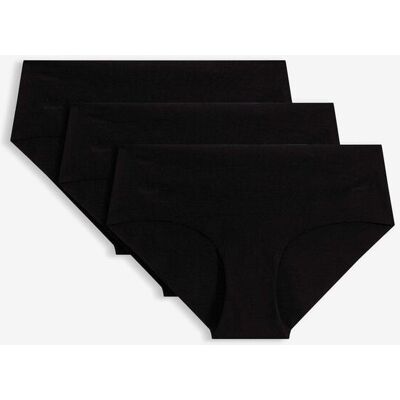 bonprix Culotte invisibile sotto gli indumenti con cotone morbido (pacco da 3) 54 bonprix Culotte invisibile sotto gli indumenti con cotone morbido (pacco da 3) 54