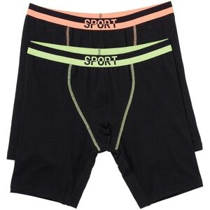 bonprix Boxer aderenti lunghi con cotone (pacco da 2) 5 bonprix Boxer aderenti lunghi con cotone (pacco da 2) 5