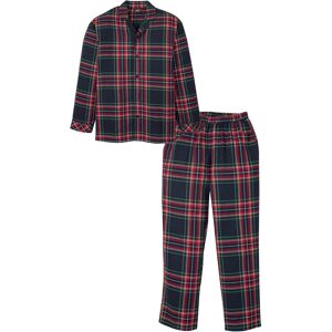 bonprix Pigiama da uomo in flanella morbida con bottoni 44 bonprix Pigiama da uomo in flanella morbida con bottoni 44