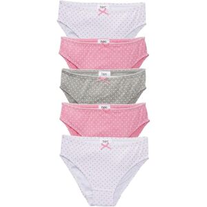 bonprix Slip con cotone morbido e fiocchetto in satin (pacco da 5) 104 bonprix Slip con cotone morbido e fiocchetto in satin (pacco da 5) 104