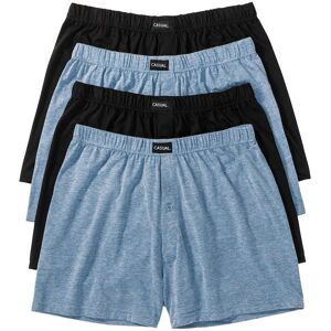 bonprix Boxer larghi in jersey con cotone morbido (pacco da 4) 10 bonprix Boxer larghi in jersey con cotone morbido (pacco da 4) 10