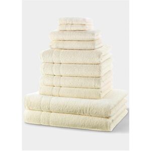 Set di 10 asciugamani beige bonprix - Accessori bagno Set di 10 asciugamani beige bonprix - Accessori bagno