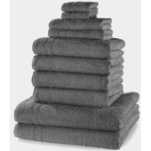 Set di Asciugamani in Cotone bonprix - 10 Pezzi per Bagno Set di Asciugamani in Cotone bonprix - 10 Pezzi per Bagno