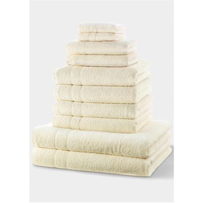 Set di 10 asciugamani beige bonprix - Accessori bagno Set di 10 asciugamani beige bonprix - Accessori bagno