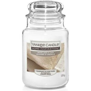 Yankee Candle Lino Bianco Giara Grande 538g - Yankee Candle Lino Bianco Giara Grande 538g -