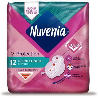 Nuvenia Ultra Lungo con Ali - Assorbenti Femminili Nuvenia Ultra Lungo con Ali - Assorbenti Femminili