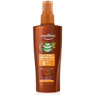 Equilibra Olio Spray Abbronzante SPF 6 150ml - Equilibra Olio Spray Abbronzante SPF 6 150ml -