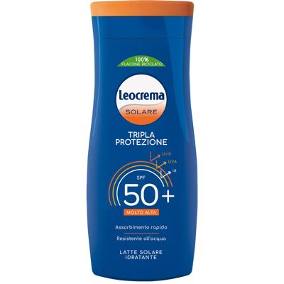 Leocrema Latte Solare Idratante SPF50 250ml - Leocrema Latte Solare Idratante SPF50 250ml -