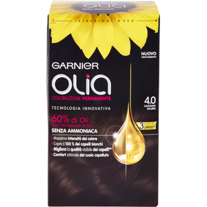 Garnier Olia Colorazione Permanente Castano Scuro 4.0 - Garnier Olia Colorazione Permanente Castano Scuro 4.0 -