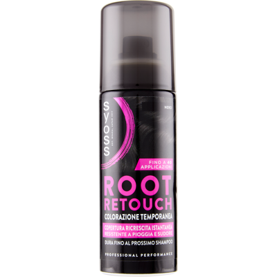 Syoss Root Retouch Colorazione Temporanea Nero 120 ml - Syoss Root Retouch Colorazione Temporanea Nero 120 ml -