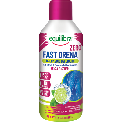 Equilibra Fast Drena Zero 500ml - Equilibra Fast Drena Zero 500ml -