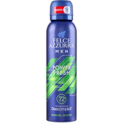 Felce Azzurra Men Power Fresh Deodorante Spray 150 ml - Felce Azzurra Men Power Fresh Deodorante Spray 150 ml -