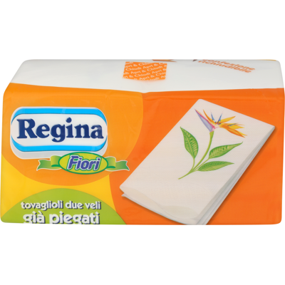 Regina Fiori 38x38 cm 42 Tovaglioli - Regina Fiori 38x38 cm 42 Tovaglioli -