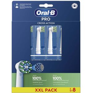 Oral-B Testine di Ricambio Pro Cross Action per Spazzolino Elettrico Denti Ricaricabile 8 Pezzi - Oral-B Testine di Ricambio Pro Cross Action per Spazzolino Elettrico Denti Ricaricabile 8 Pezzi -