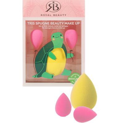 Royal Beauty Kit Beauty Blender Tartaruga 3 pezzi - Royal Beauty Kit Beauty Blender Tartaruga 3 pezzi -