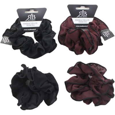 Royal Beauty Fermacoda In Tessuto Nero - Royal Beauty Fermacoda In Tessuto Nero -