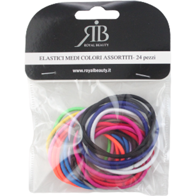 Royal Beauty Elastici Medi 24 Pezzi - Royal Beauty Elastici Medi 24 Pezzi -