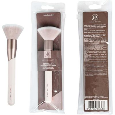 Royal Beauty Pennello Polveri Viso Rosa New - Royal Beauty Pennello Polveri Viso Rosa New -
