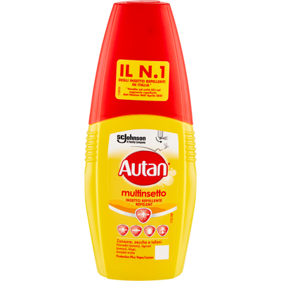 Autan Multinsetto Insetto Repellente Vapo 100 ml - Autan Multinsetto Insetto Repellente Vapo 100 ml -