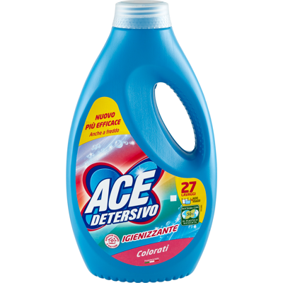 ACE - Detersivo Liquido Igienizzante Colorati 27 Lavaggi - Colorati ACE - Detersivo Liquido Igienizzante Colorati 27 Lavaggi - Colorati