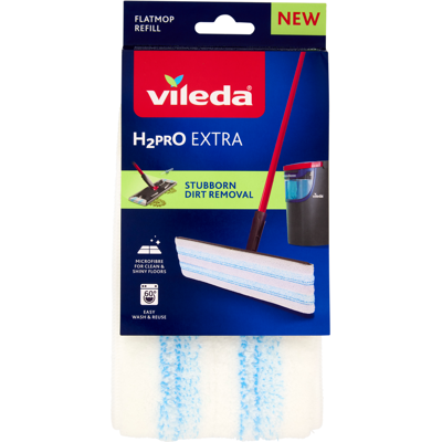 Vileda H2Pro Flat Mop Ricambio - Vileda H2Pro Flat Mop Ricambio -