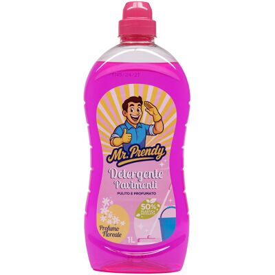 Mr.Prendy Detergente Pavimenti Profumo Floreale 1 Litro - Mr.Prendy Detergente Pavimenti Profumo Floreale 1 Litro -