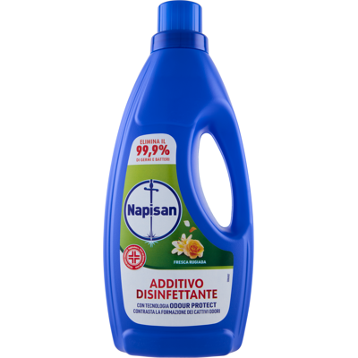 Napisan Additivo Disinfettante Fresca Rugiada 1000 ml - Napisan Additivo Disinfettante Fresca Rugiada 1000 ml -