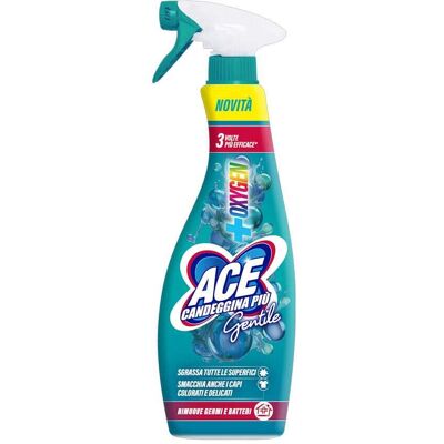 Ace Candeggina Più Gentile Spray +OXYGEN 650 ml - Ace Candeggina Più Gentile Spray +OXYGEN 650 ml -
