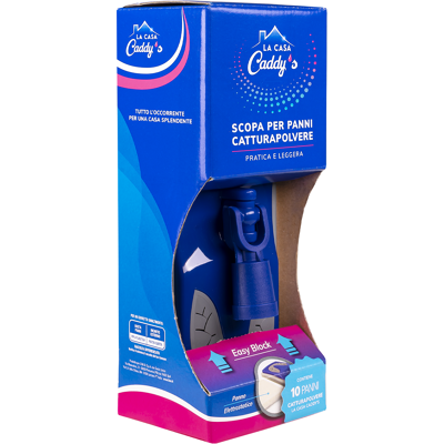 La Casa Caddy's Caddy's Scopa per Panni Catturapolvere - La Casa Caddy's Caddy's Scopa per Panni Catturapolvere -