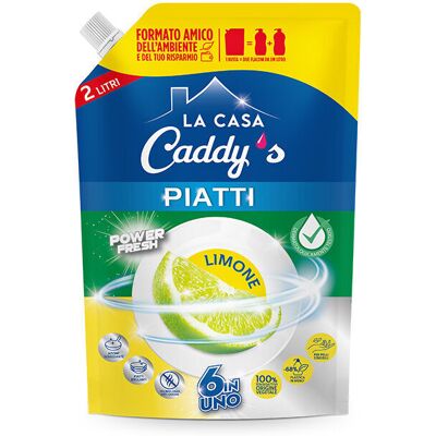 La Casa Caddy's Caddy's Detergente Piatti 2L Doypack - La Casa Caddy's Caddy's Detergente Piatti 2L Doypack -