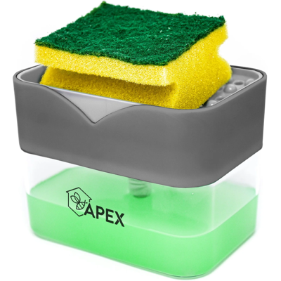 Apex Dosa Sapone per Spugne piatti con meccanismo a pressione - Apex Dosa Sapone per Spugne piatti con meccanismo a pressione -