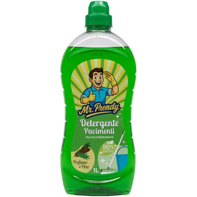 Mr.Prendy Detergente Pavimenti Profumo di Pino 1 Litro - Mr.Prendy Detergente Pavimenti Profumo di Pino 1 Litro -