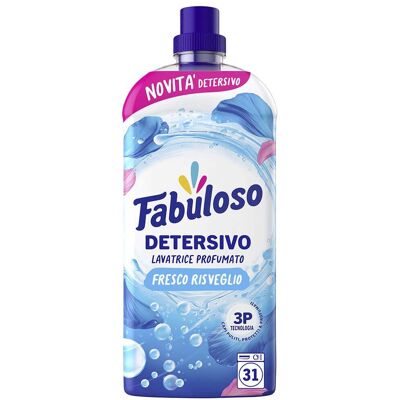 Fabuloso Detersivo Lavatrice Liquido Fresco Mattino 31 Lavaggi - Fabuloso Detersivo Lavatrice Liquido Fresco Mattino 31 Lavaggi -