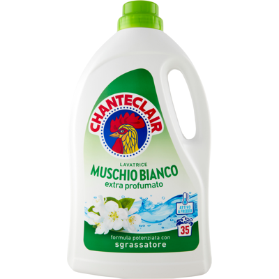 MANADA - HomeCare Chante Clair Detersivo - Profumo di muschio bianco - 1575ml - Detersivo per bucato MANADA - HomeCare Chante Clair Detersivo - Profumo di muschio bianco - 1575ml - Detersivo per bucato