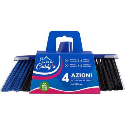 La Casa Caddy's Caddy's Scopa 4 Azioni con Paracolpi - La Casa Caddy's Caddy's Scopa 4 Azioni con Paracolpi -