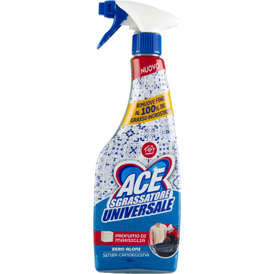 Ace Sgrassatore Universale Profumo di Marsiglia Senza Candeggina 600 ml - Ace Sgrassatore Universale Profumo di Marsiglia Senza Candeggina 600 ml -