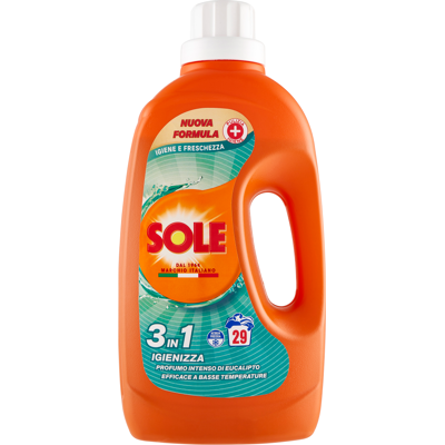Sole - Igiene e Freschezza 29 Lavaggi - Igiene e Freschezza - Laundry Detergent Sole - Igiene e Freschezza 29 Lavaggi - Igiene e Freschezza - Laundry Detergent